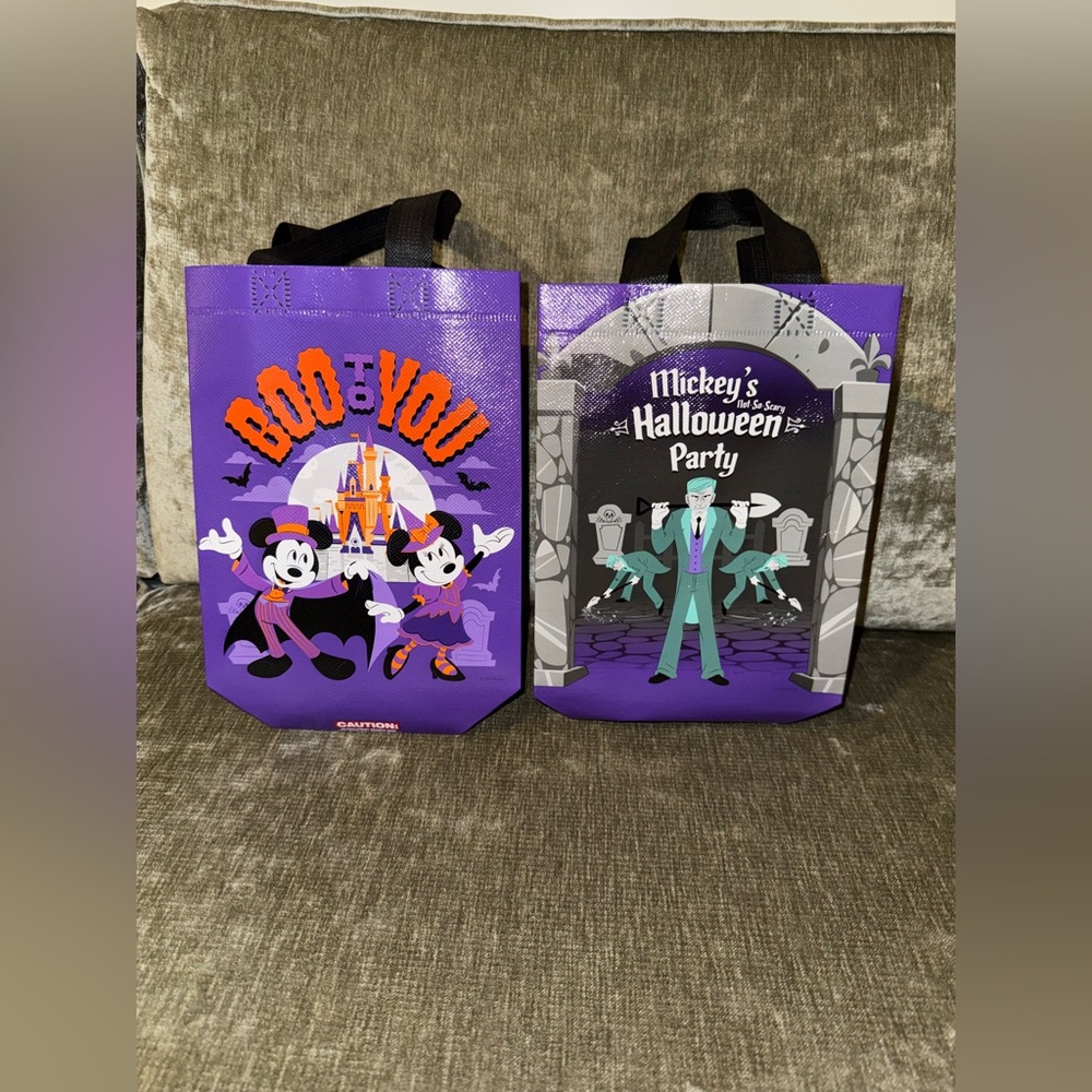 Disney Mickey's Not So Scary Halloween Party Bags 2025 Trick or Treat Edition